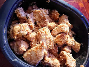 Poulet à l'américaine Tupperware dans l'ultra pro