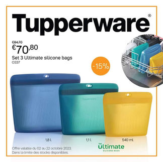 set 3 ultimate silicone bags