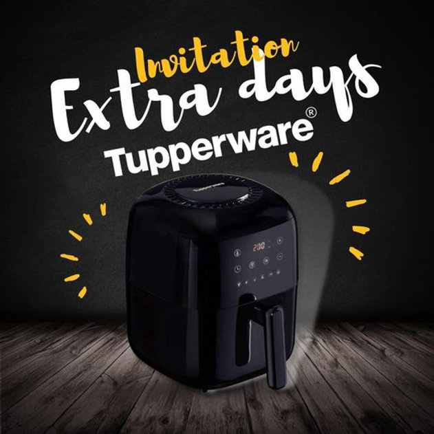 Participez aux extra days et découvrez la nouveauté Tupperware l''Air