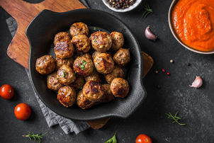 Recette facile des boulettes de viande épicées, sauce tomate