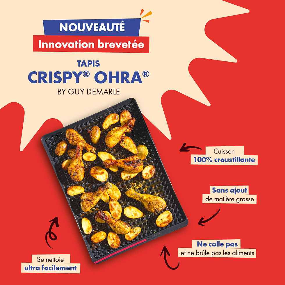 nouveauté le tapis crispy