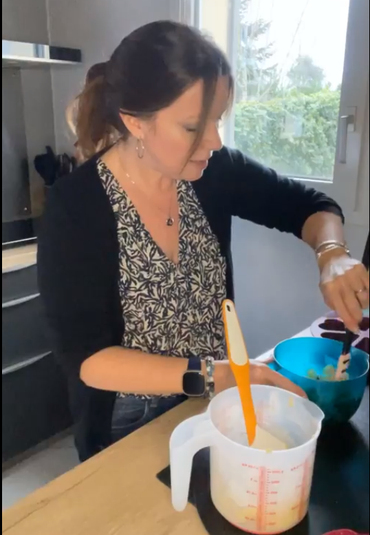 pichet microcook 1 l, speedy chef 2 et spatule orange Tupperware