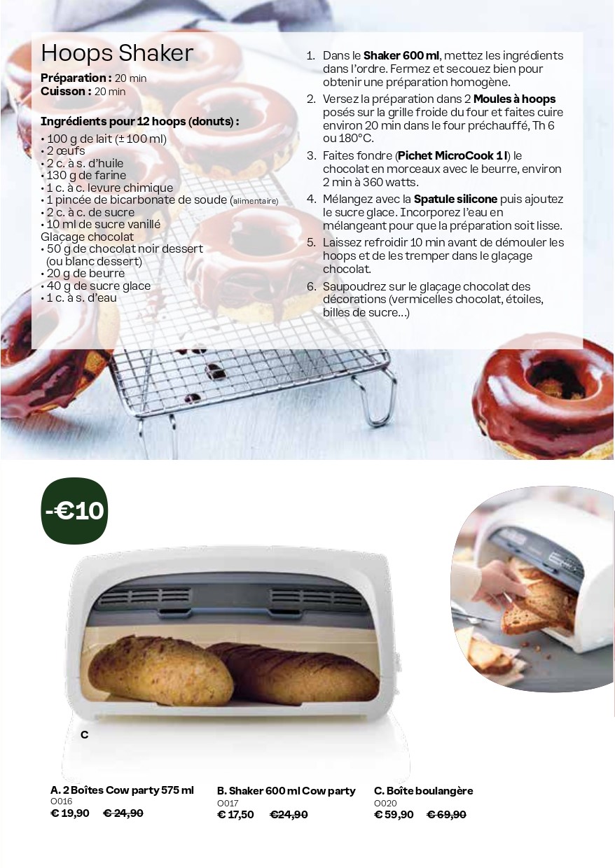 boite boulangère tupperware