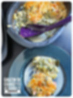 Gratin de courgettes au saumon dans l'ultra pro