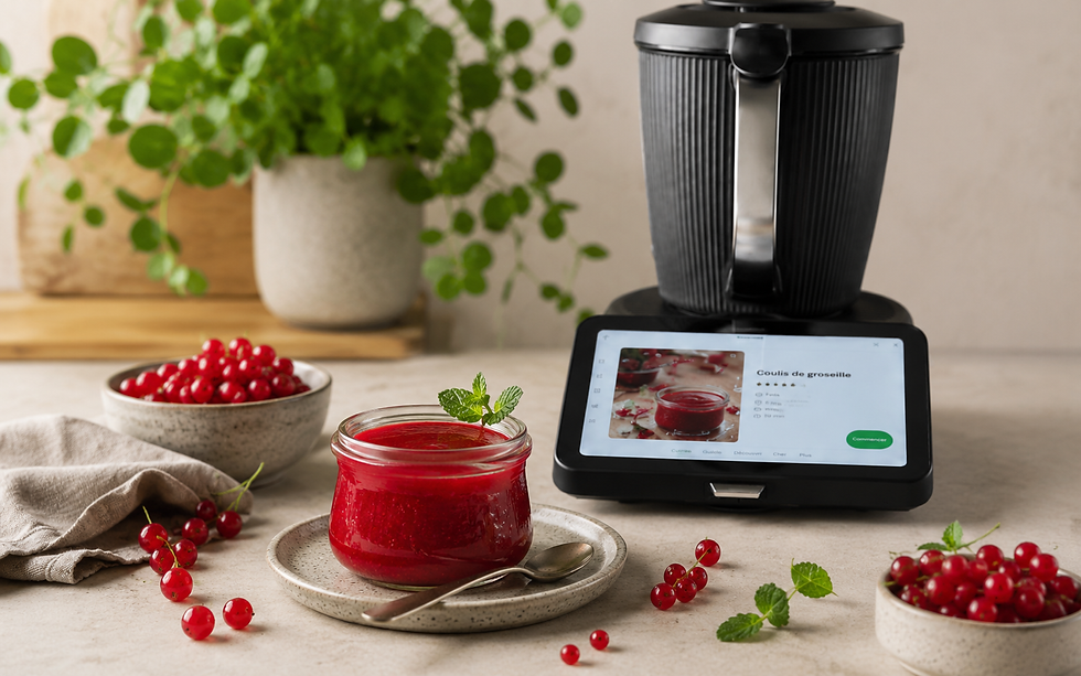 coulis de groseille au Thermomix