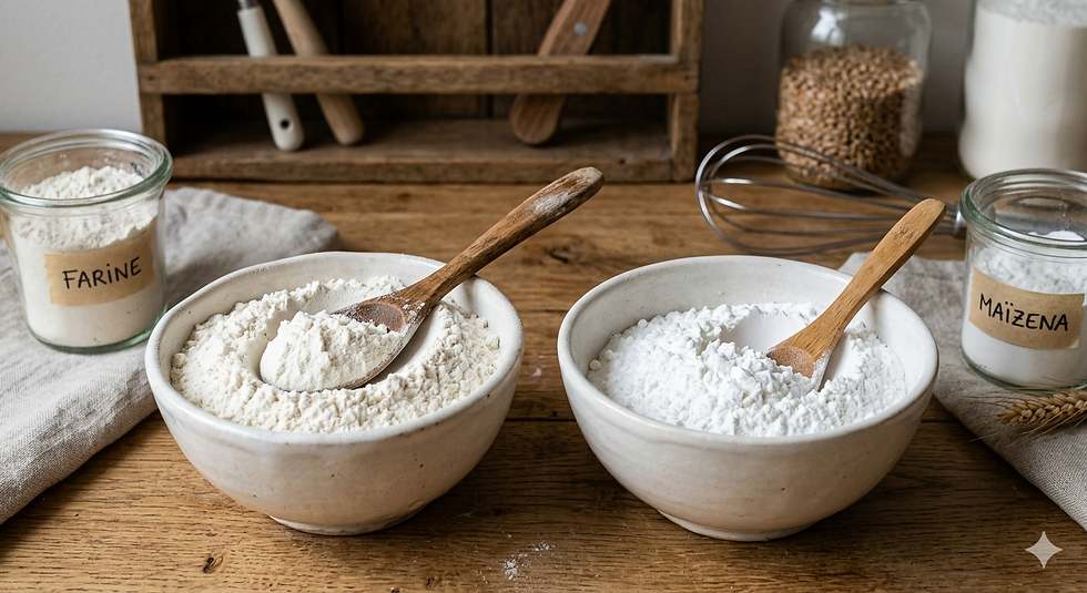 farine ou maizena