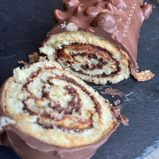 bûche nutella