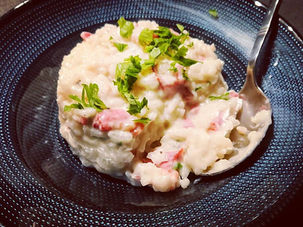 Risotto crémeux aux lardons et gorgonzola dans l'ultra pro