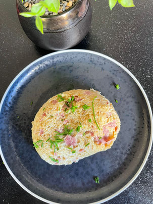 bowl cake minceur jambon fromage blanc