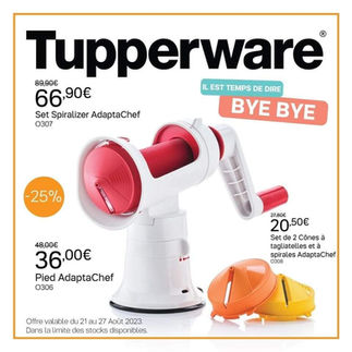 spiralizer Tupperware