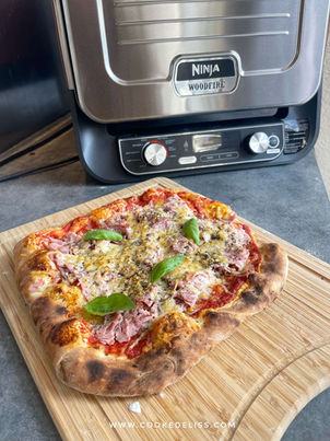 Recette de Pizza Maison : Un Duo Parfait avec le Thermomix et le Four à Pizza NINJA