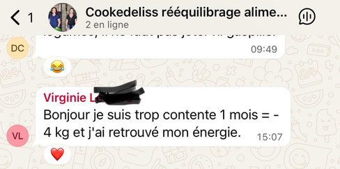 Témoignage client perte de poids