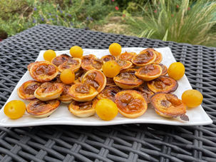 Mini tartelettes amandines aux mirabelles