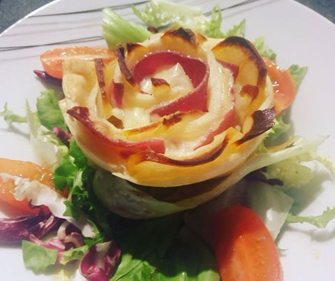 Rose savoyarde façon raclette revisitée