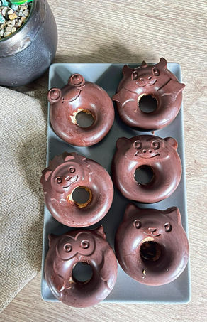 gateau au yaourt léger coque chocolat moule 12 donuts fantastiques Guy Demarle
