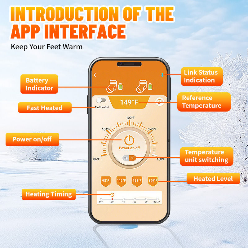 Thumbnail: App-Controlled Heated Socks