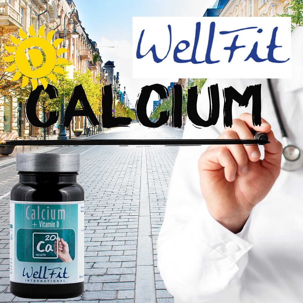 Calcium + Vitamin D3 - 90 Tabletten