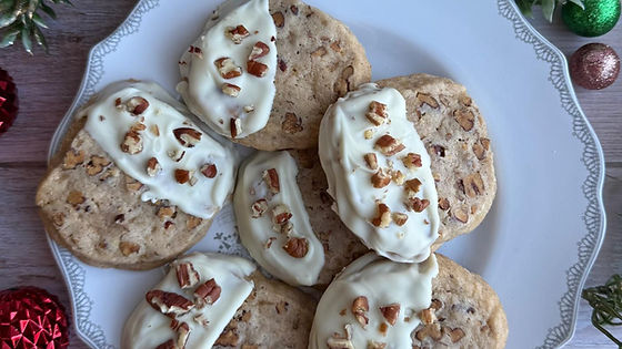 Brown Butter Pecan Shortbread