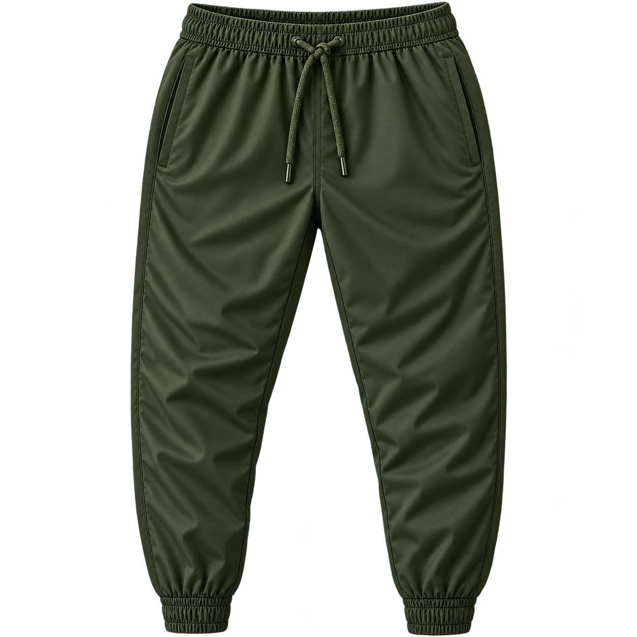 Calça de Tactel Elástico Total com Cadarço
