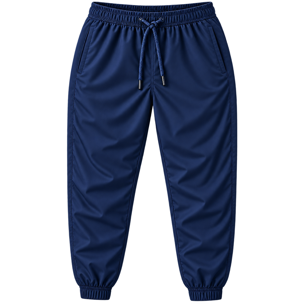 Miniatura: Calça de Tactel Elástico Total com Cadarço