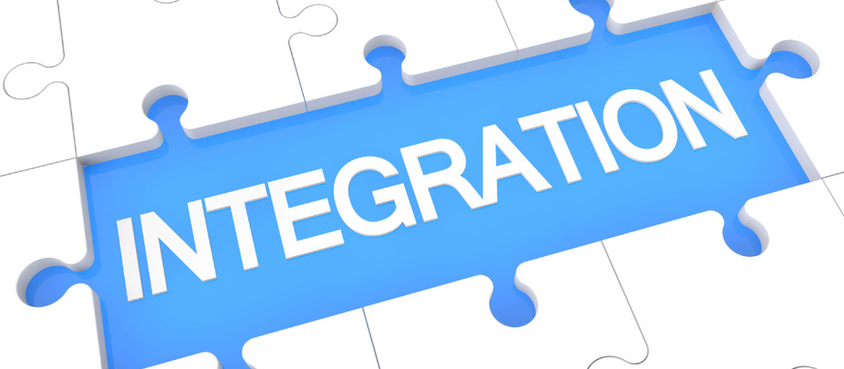 "Integration" text under a puzzle
