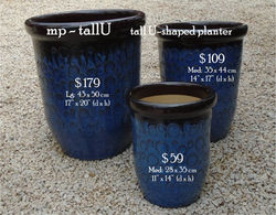 mp - tallU       tall U-shaped planter 