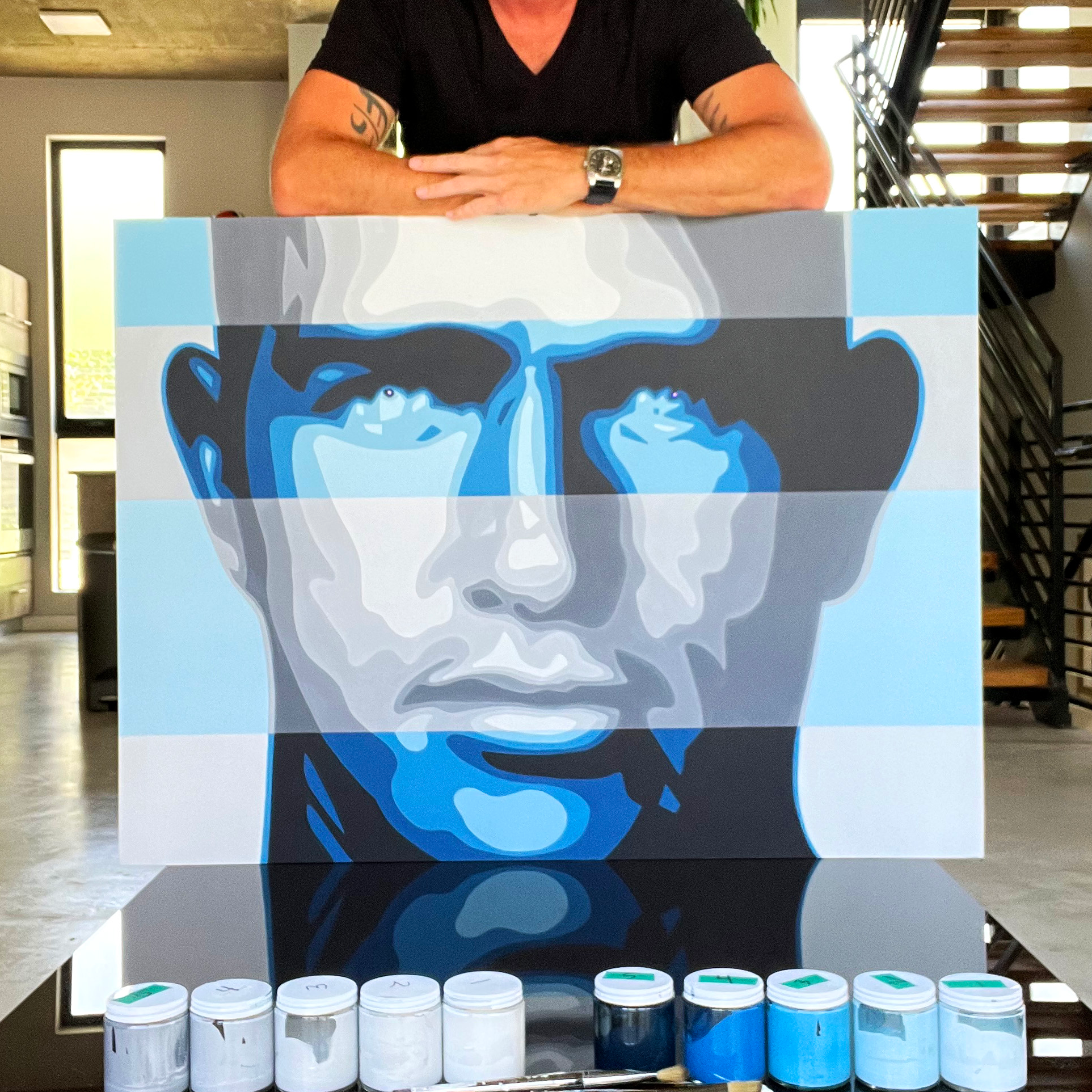 Kelly Slater - Original Painting