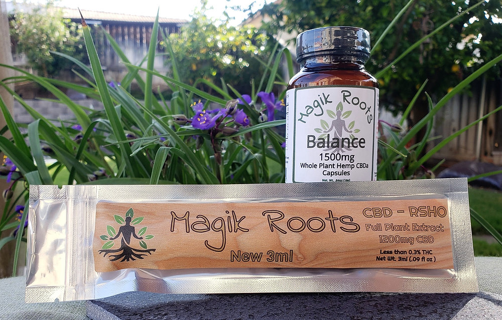 Magik Roots Why live with Chronic Pain CBDa, RSHO