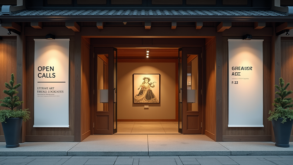 Navigating Japan Art Museum Open Calls with蝶映藝術DE Global Art Agency and法國藝術之光協會