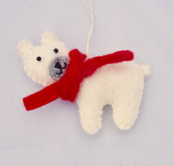 Polar bear tree hanging £5.00