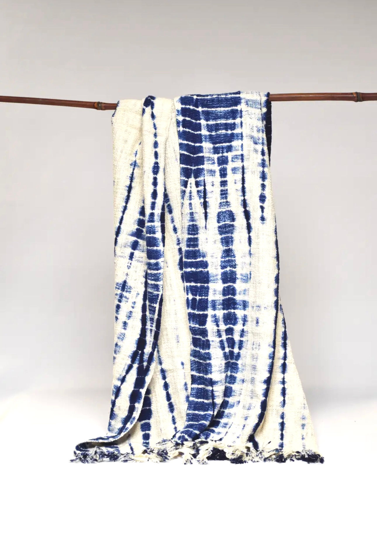 Shibori Throw