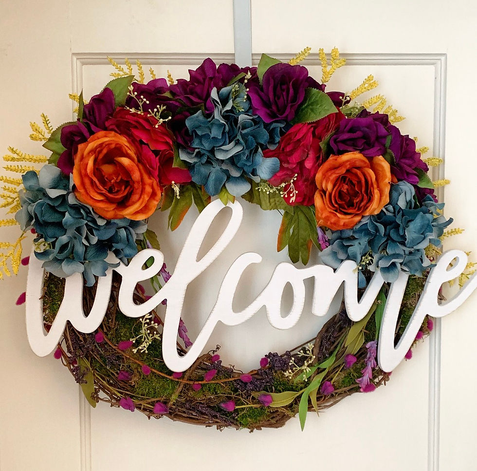Thumbnail: Colorful Welcome Wreath