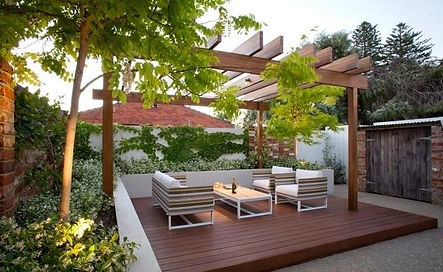 Deck and pergola construction