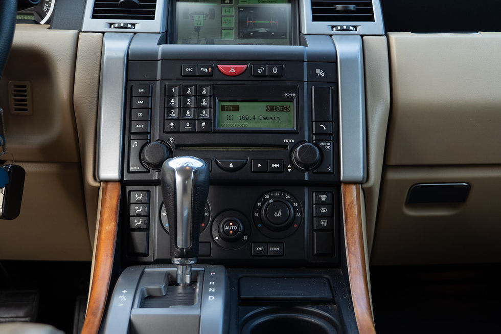 Thumbnail: Range Rover Sport HSE L320 3.6 TDV8 2007 Zwart Youngtimer