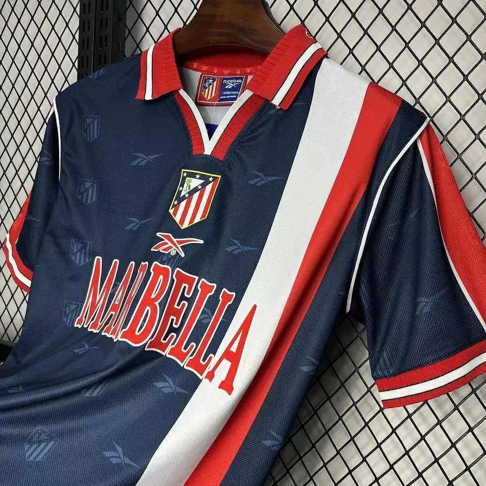 Miniatura: Atlético de Madrid  away 1998/1999