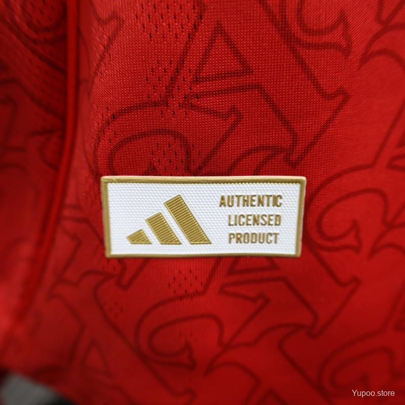 Miniatura: Arsenal Home 2025/2026 Versão Jogador 