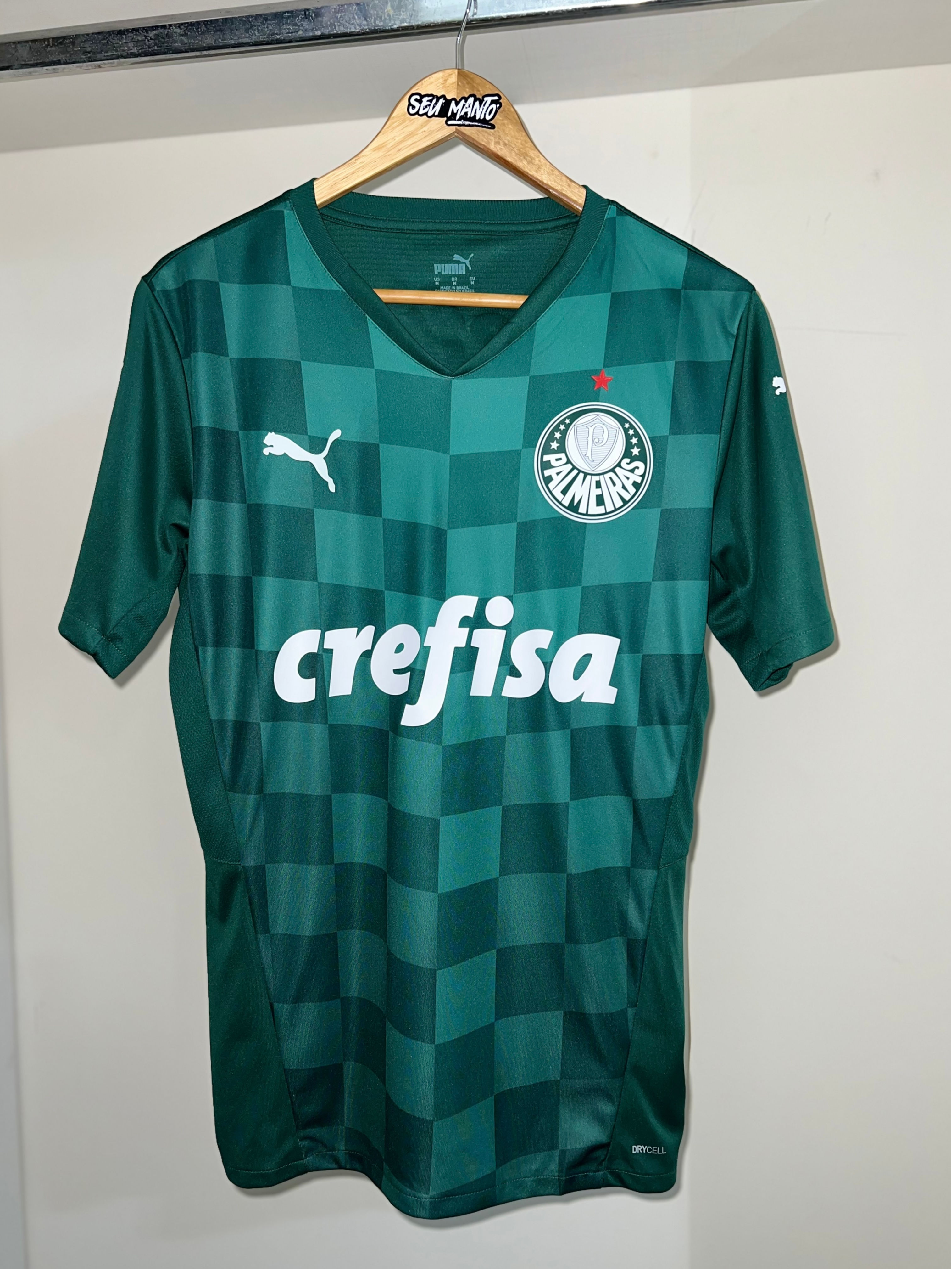 Camisa Palmeiras home 2021/22 (M) Pronta Entrega