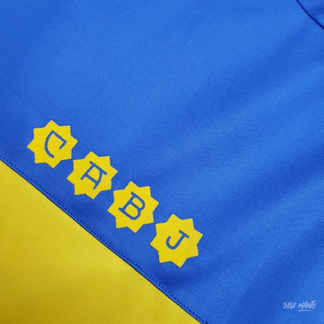 Thumbnail: Boca Juniors home manga longa retrô 1981 