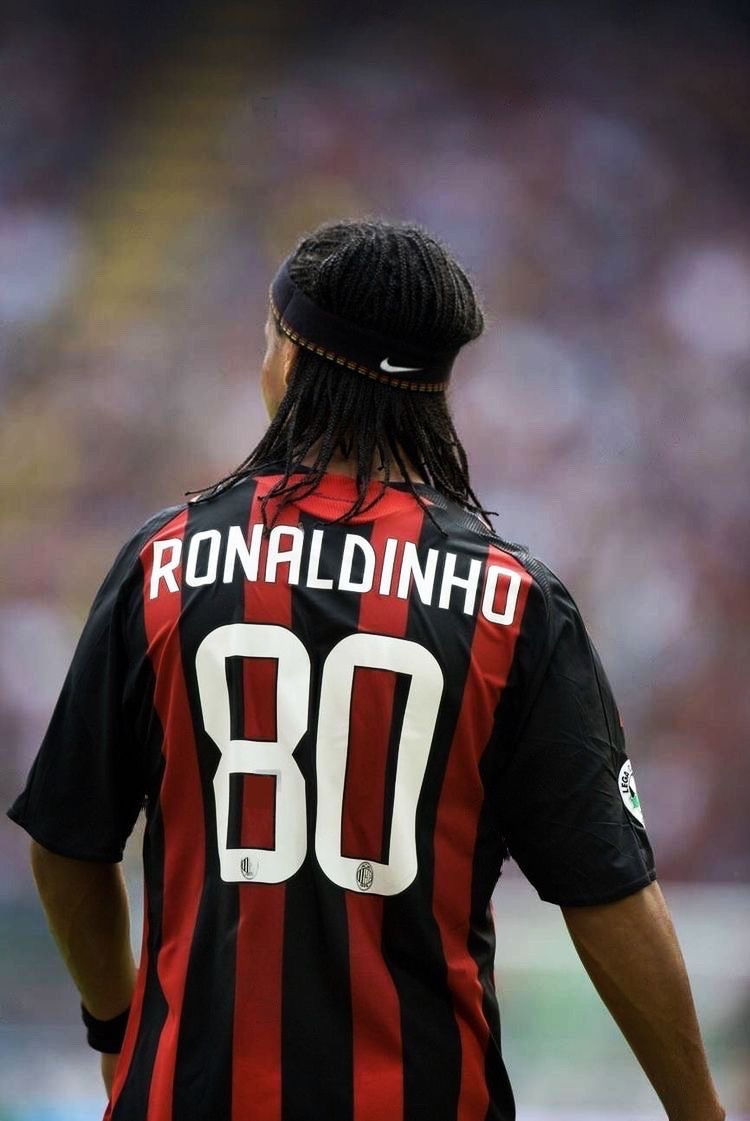 Miniatura: Ac Milan Home 2008/2009 Ronaldinho 80