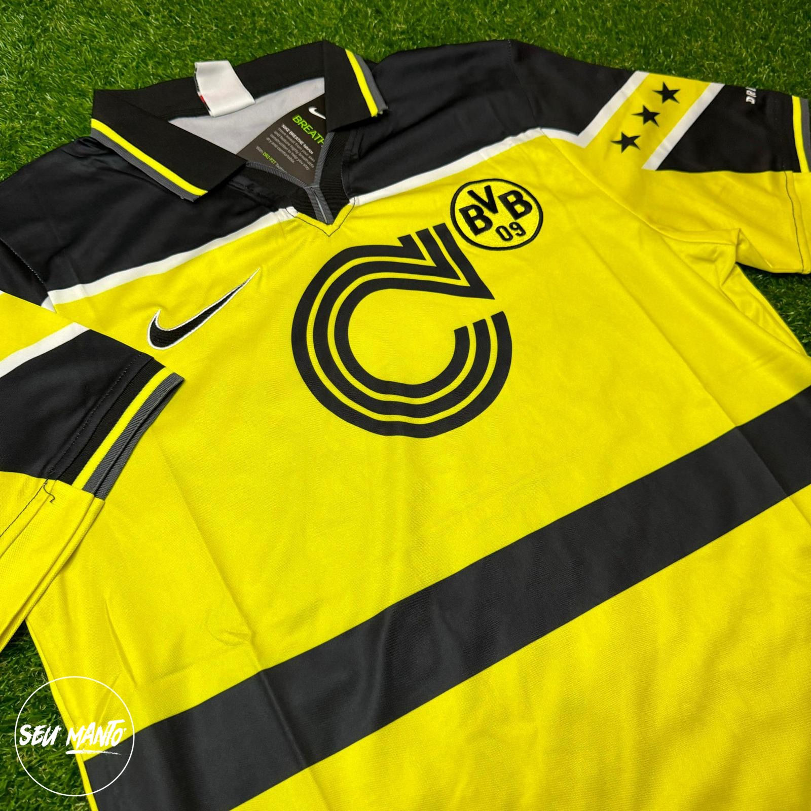 Borússia Dortmund Home - Versão UCL 1996-1997