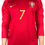 Miniatura: Portugal home  - Euro 2016 Ronaldo 7 Manga Longa 