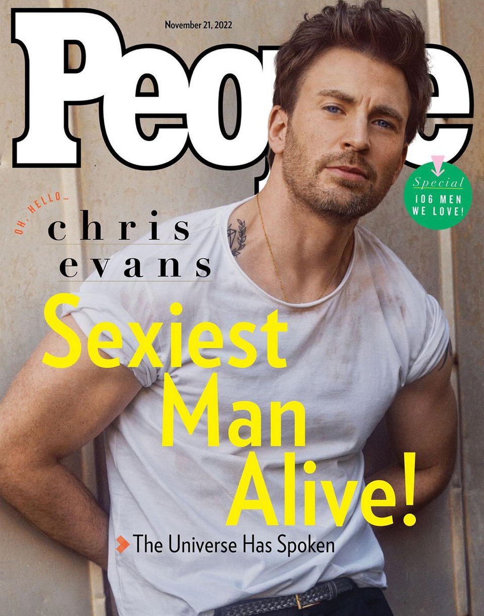 People Magazine I Chris Evans 