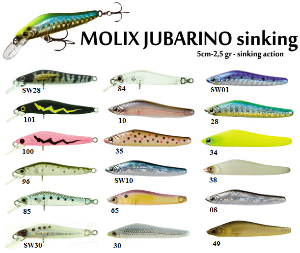 Miniatura: Molix Jubarino - 5cm