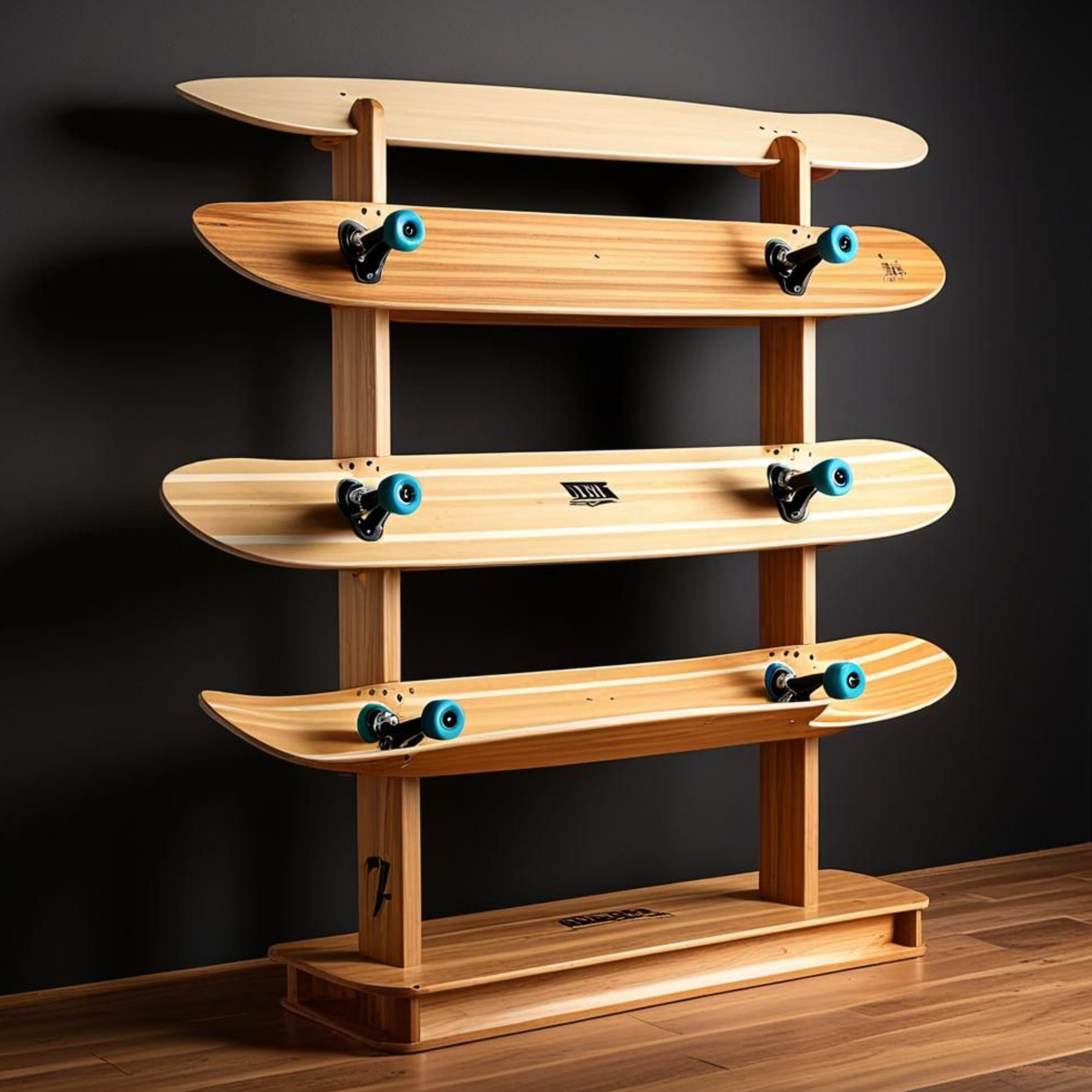 Full-moon Skateboard Rack