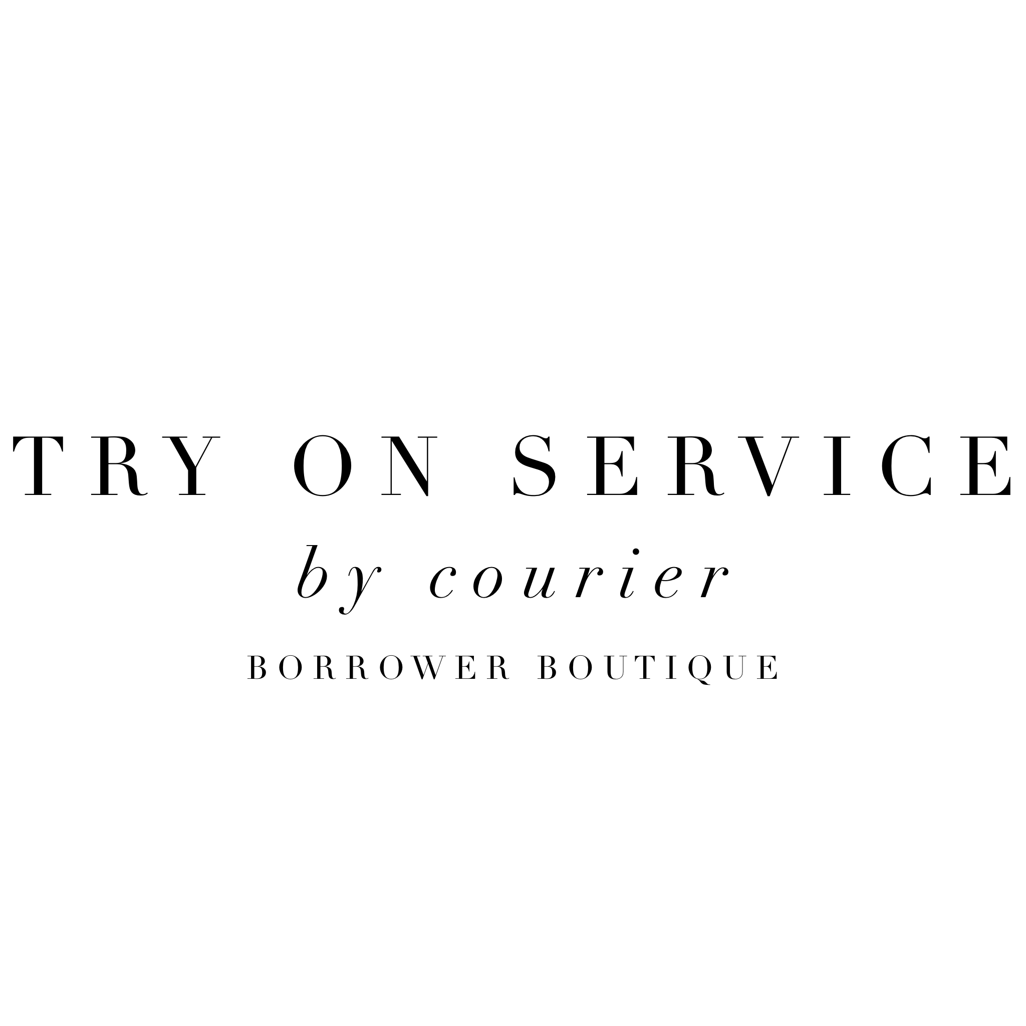 Try on Service - By Courier