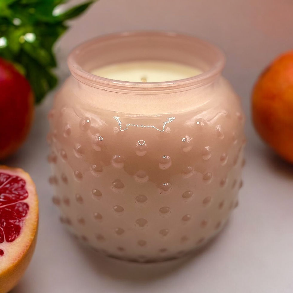 Peach Mimosa - Pearl Pink Bobble Jar