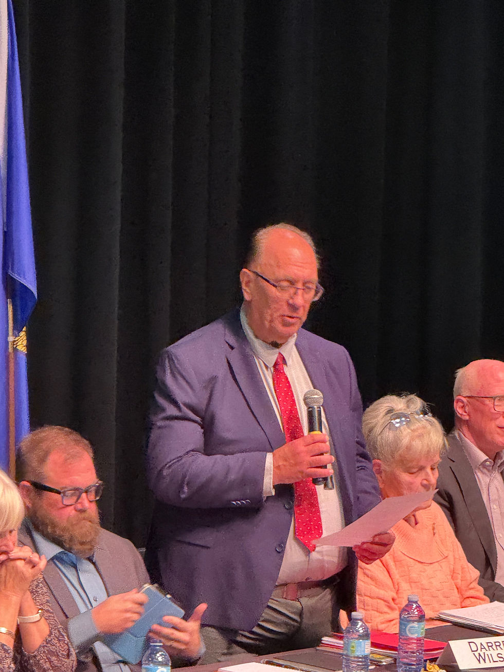 Darren Wilson opening remarks at October 7 Candidate Forum