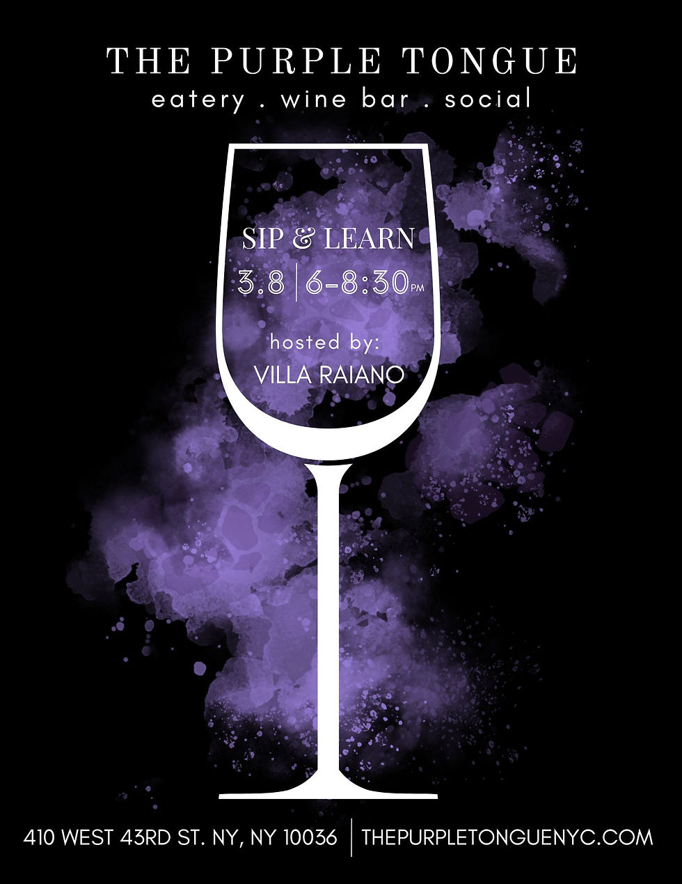 Sip and Learn WINE NIGHT