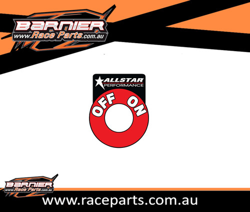 Battery Disconnect Kill Sticker ALL99045 by ALLSTAR PERFORMANCE | BRP