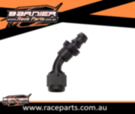 ALL49434 by ALLSTAR PERFORMANCE Fitting, Hose End, 45 Degree, 10 AN Hose Barb to